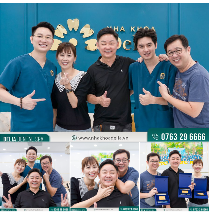 Nha khoa Thẩm mỹ Quốc tế Delia tự hào là điểm tựa đáng tin cậy số 1 của khách hàng nước ngoài