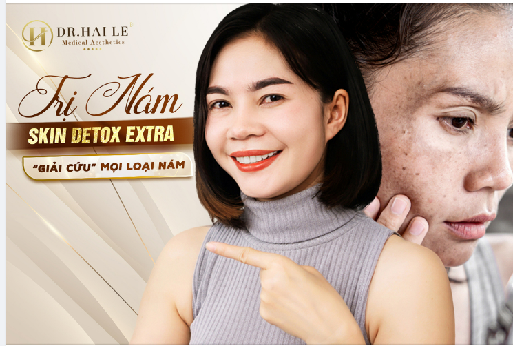 TRỊ NÁM SKIN DETOX EXTRA - GIẢI CỨU MỌI LOẠI NÁM