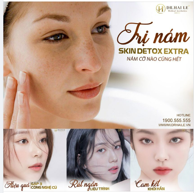 TRỊ NÁM SKIN DETOX EXTRA - NÁM DA CỠ NÀO CŨNG HẾT !