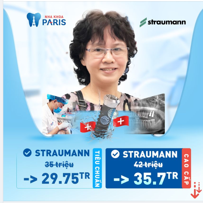 TRỒNG RĂNG STRAUMANN SLACTIVE