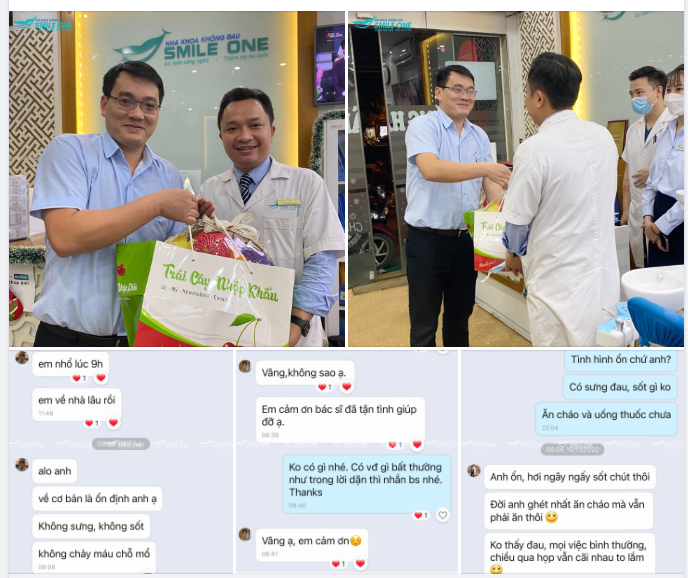 Mỗi một lời cảm ơn, feedback của khách hàng chính là doping động lực làm việc mỗi ngày của các bác sĩ