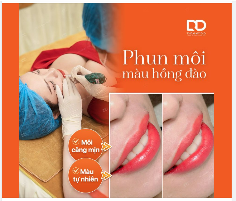 NÊN CHỌN PHUN MÔI HAY ĐÁNH SON?
