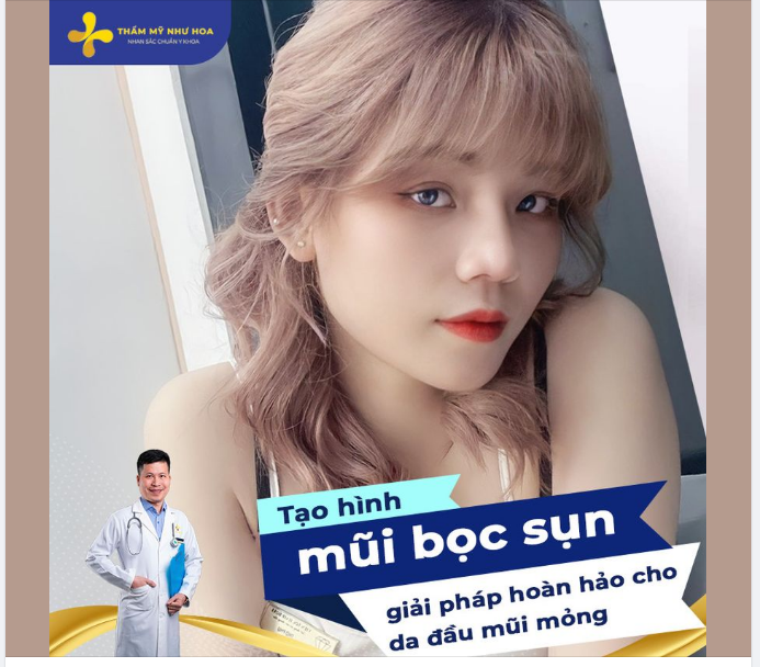 PHƯƠNG PHÁP NÂNG MŨI PHÙ HỢP CHO DA MŨI MỎNG