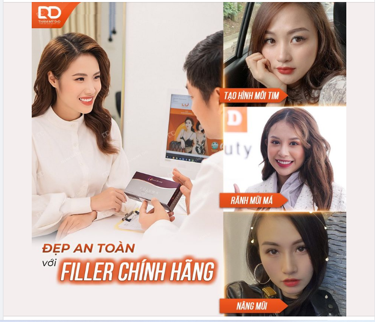 FILLER AN TOÀN - DỊCH VỤ LÀM ĐẸP NHẸ NHÀNG ĐƯỢC CÁC HOTGIRL YÊU THÍCH LỰA CHỌN.