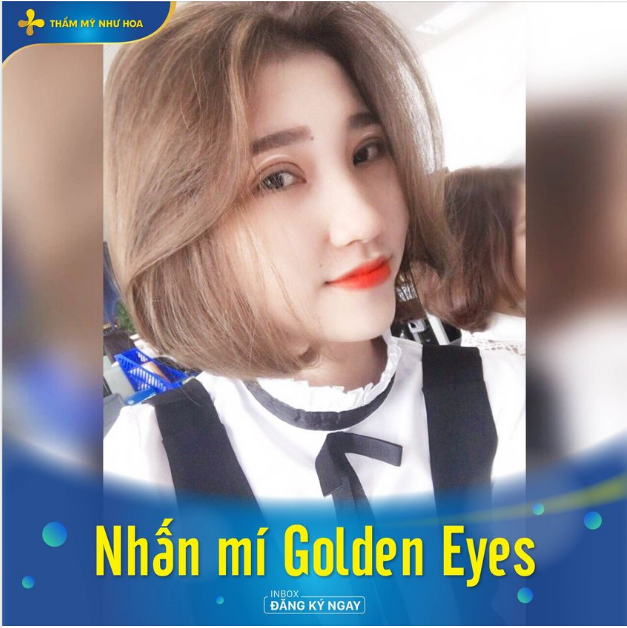 Hoàn thiện khuôn mặt đẹp với dịch vụ nhấn mí Golden Eyes