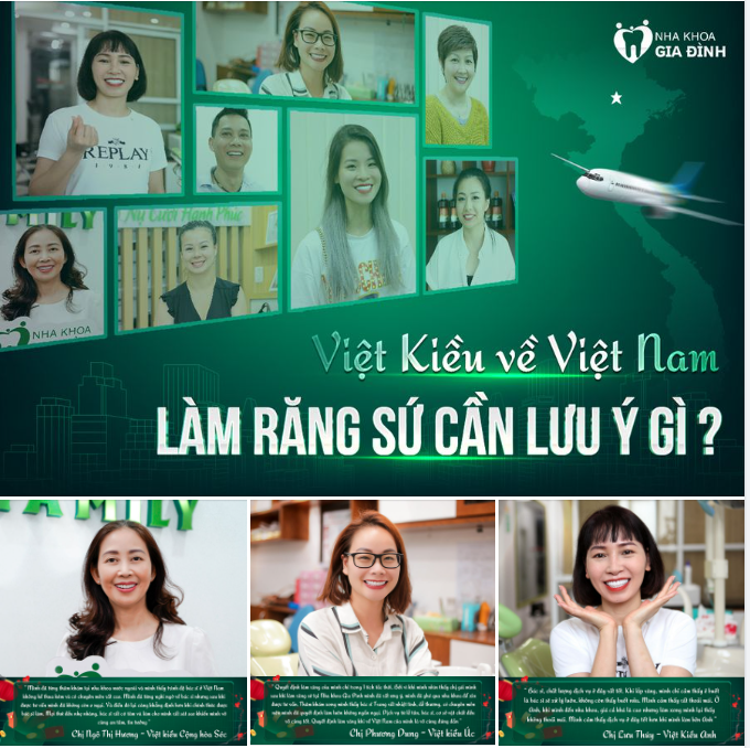 NHỮNG LƯU Ý KHI CHỌN THẨM MỸ RĂNG SỨ TẠI VIỆT NAM MÀ VIỆT KIỀU NÊN BIẾT