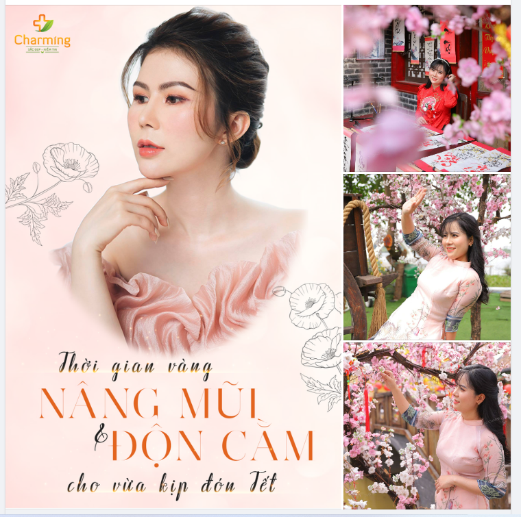 THỜI GIAN VÀNG ĐỂ NÂNG MŨI VÀ ĐỘN CẰM CHO VỪA KỊP ĐÓN TẾT
