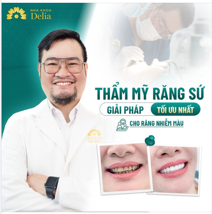 THẨM MỸ RĂNG SỨ - GIẢI PHÁP TỐI ƯU CHO RĂNG NHIỄM MÀU