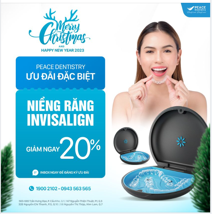 NIỀNG RĂNG INVISALIGN VỚI SIÊU ƯU ĐÃI CHÀO ĐÓN MÙA LỄ HỘI