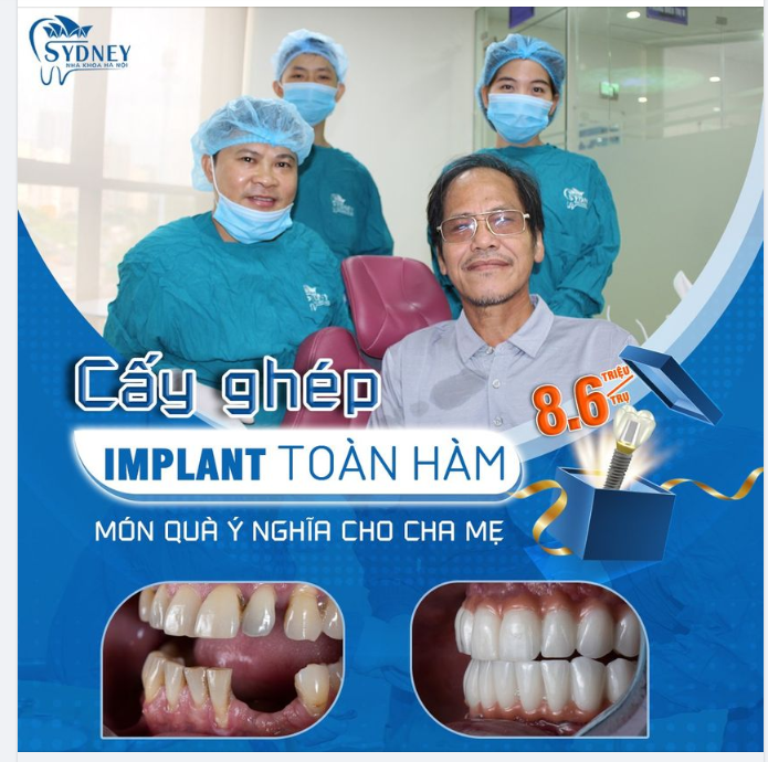 Trồng răng Implant - Món quà ý nghĩa cho bố mẹ kịp đón Tết