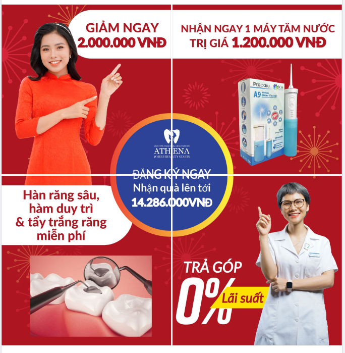   NIỀNG RĂNG ĐÓN TẾT CHỈ TỪ  15 TRIỆU/2 HÀM - TRẢ GÓP LÃI SUẤT 0%