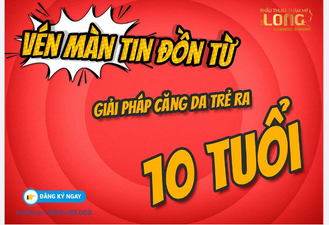VÉN MÀN TIN ĐỒN TỪ GIẢI PHÁP CĂNG DA TRẺ RA 10 TUỔI