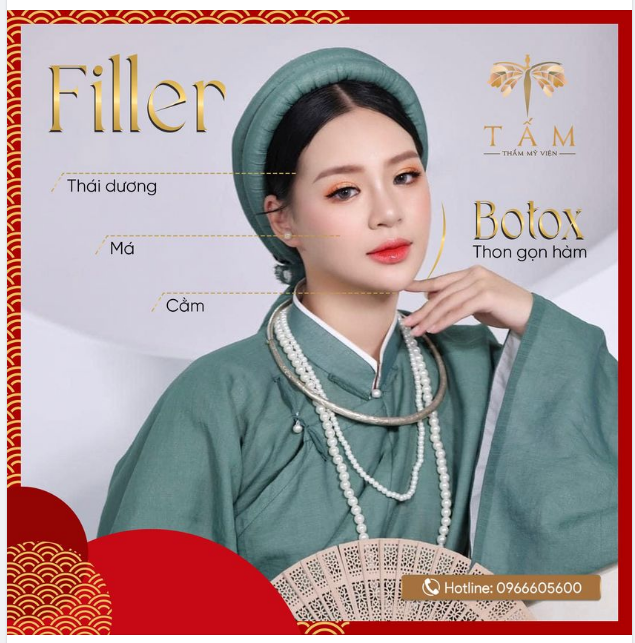 Thay đổi vận mệnh đón năm mới tài lộc với combo BOTOX - FILLER biến hình gương mặt đẹp hoàn hảo chuẩn tỉ lệ vàng