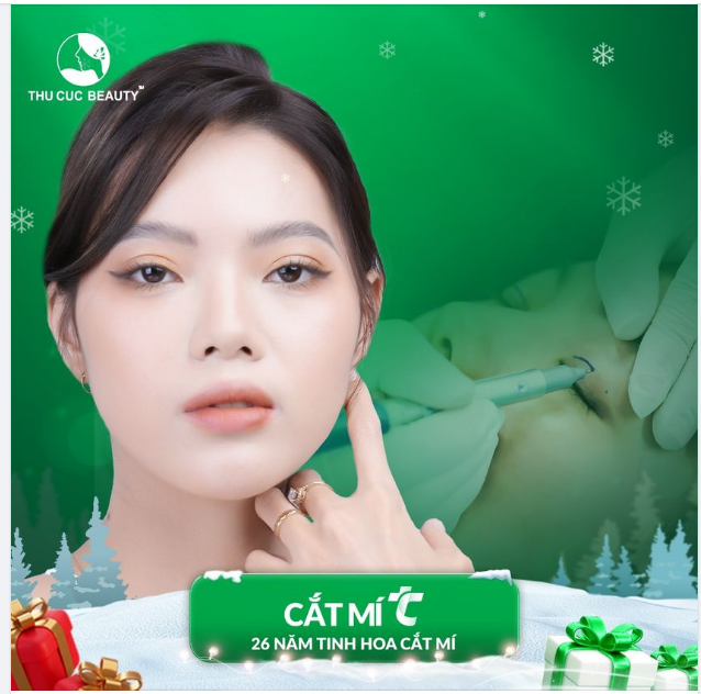 Cắt mí TC - 3 ngày hồi phục  Đẹp kịp đón Tết!!