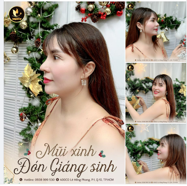 DÁNG MŨI XINH – TỰ TIN ĐÓN GIÁNG SINH
