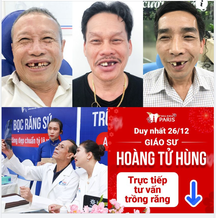 DUY NHẤT HÔM NAY - GS HÙNG KHÁM MIỄN PHÍ