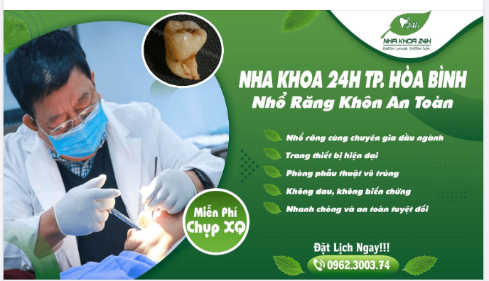 NHỔ RĂNG KHÔN MỌC LỆCH, CHẤM DỨT CƠN ĐAU TỨC THÌ!