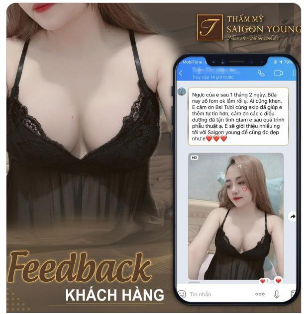Feedback V1 hơn 1 tháng tuổi của khách hàng nhà Saigon Young!