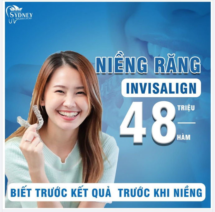 Niềng invisalign không còn nỗi lo hóp má khi niềng