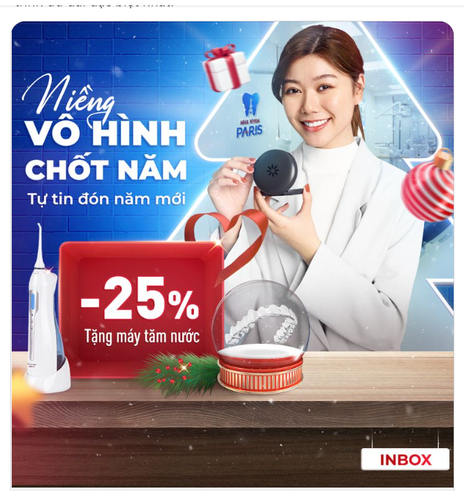 Niềng răng hôm nay - Giáng sinh năm sau đã có thể có ngay nụ cười toả nắng!