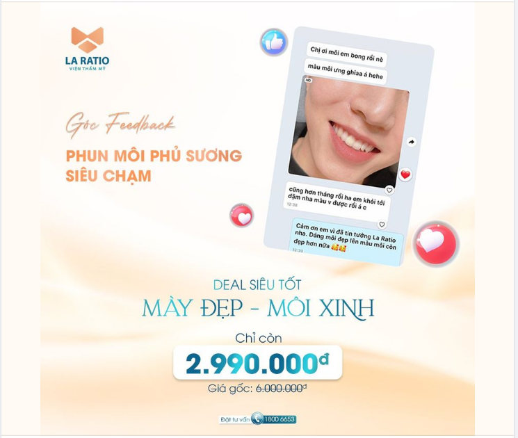 FEEDBACK PHUN MÔI PHỦ SƯƠNG  Master nhà La Ratio lên màu môi cho khách quá chuẩn được chị khách khen ạ