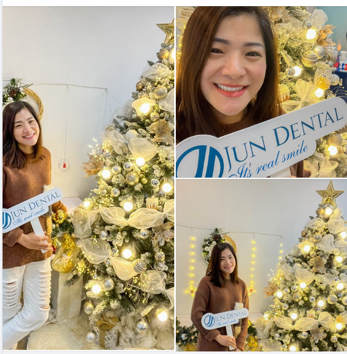 BẮT GẶP NỤ CƯỜI NGỌT NGÀO TRONG KHÔNG GIAN GIÁNG SINH ẤM ÁP CỦA JUN DENTAL