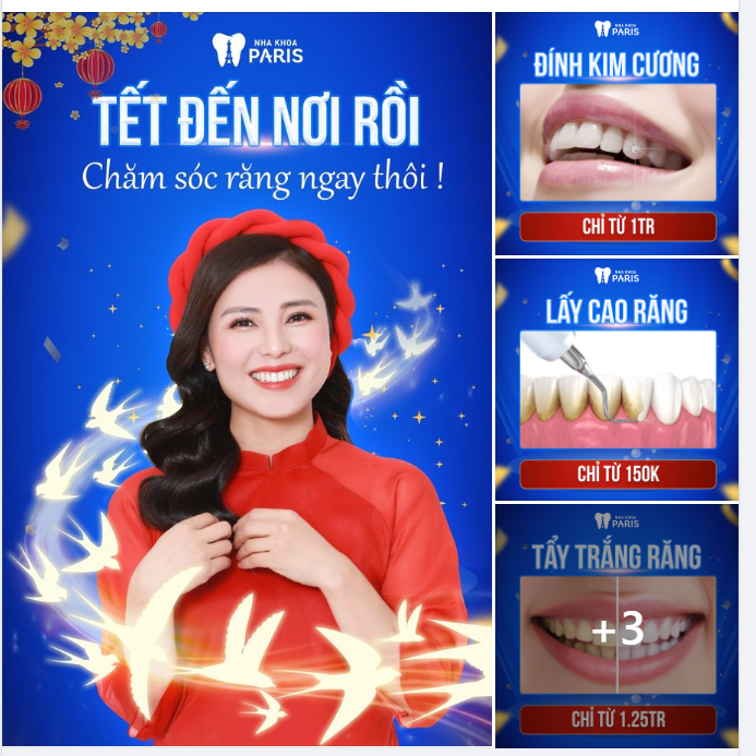 Tết đến nơi rồi! Chăm sóc răng ngay thôi!!