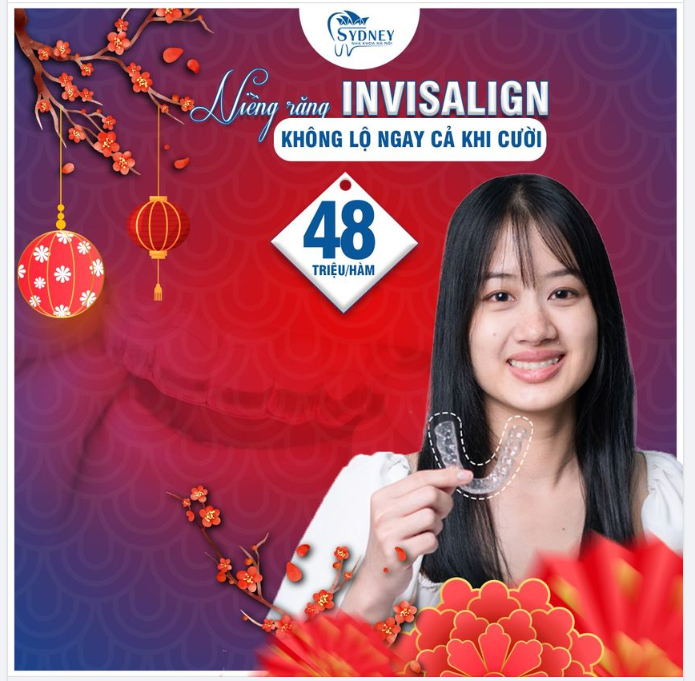 Niềng vô hình – Tháo lắp dễ dàng – Ăn Tết trọn vị