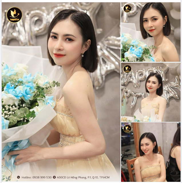 Hình ảnh feedback của bạn Đông Phương (Việt kiều Đài Loan) sau 1 tháng nâng mũi cấu trúc tại Dr. Hoạt. Có xinh đẹp quá không cả nhà ơi!
