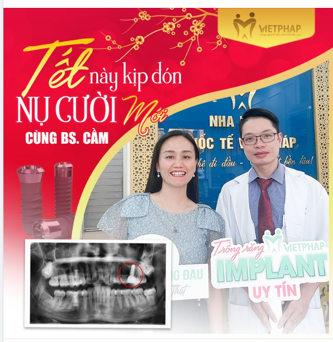TẾT NÀY KỊP ĐÓN NỤ CƯỜI MỚI CÙNG BS. CẦM