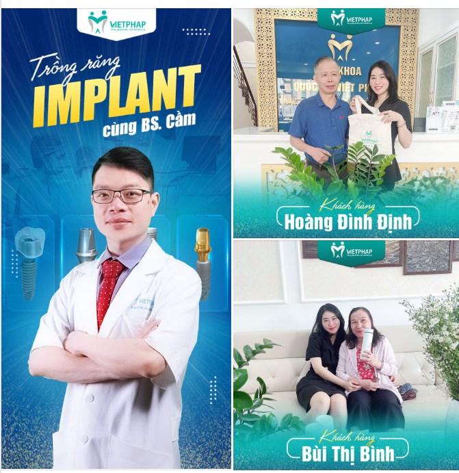 VIỆT PHÁP – NƠI GỬI TRỌN NIỀM TIN CỦA NGƯỜI TRỒNG RĂNG IMPLANT