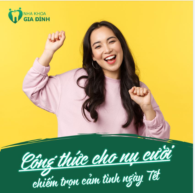 CÔNG THỨC NỞ NỤ CƯỜI TỰ NHIÊN, GÂY ẤN TƯỢNG TRONG NGÀY ĐẦU NĂM MỚI