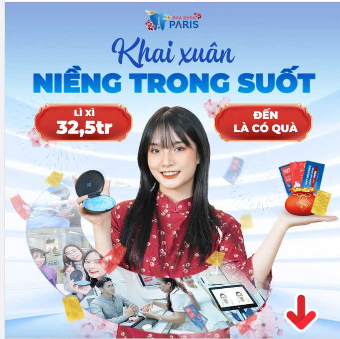 Khai xuân niềng răng - Rước VÀNG 9999