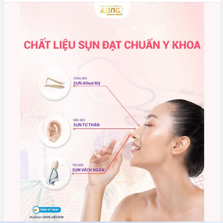 MŨI ĐẸP CẦN KẾT HỢP “SỤN” CHẤT LƯỢNG ĐẠT CHUẨN  KẾT QUẢ NHƯ Ý