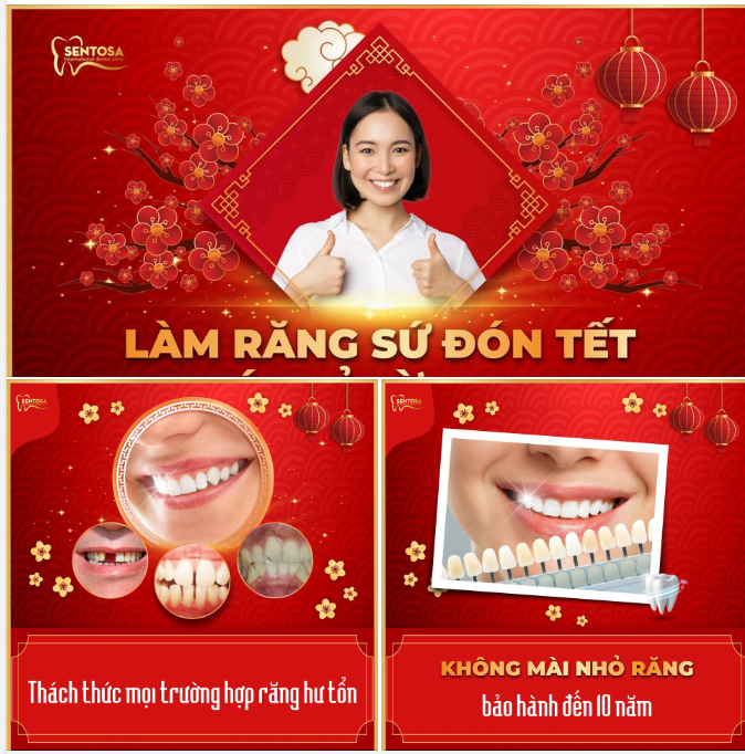 LÀM RĂNG SỨ ĐÓN TẾT - CHỈ TỪ 1.999K/RĂNG