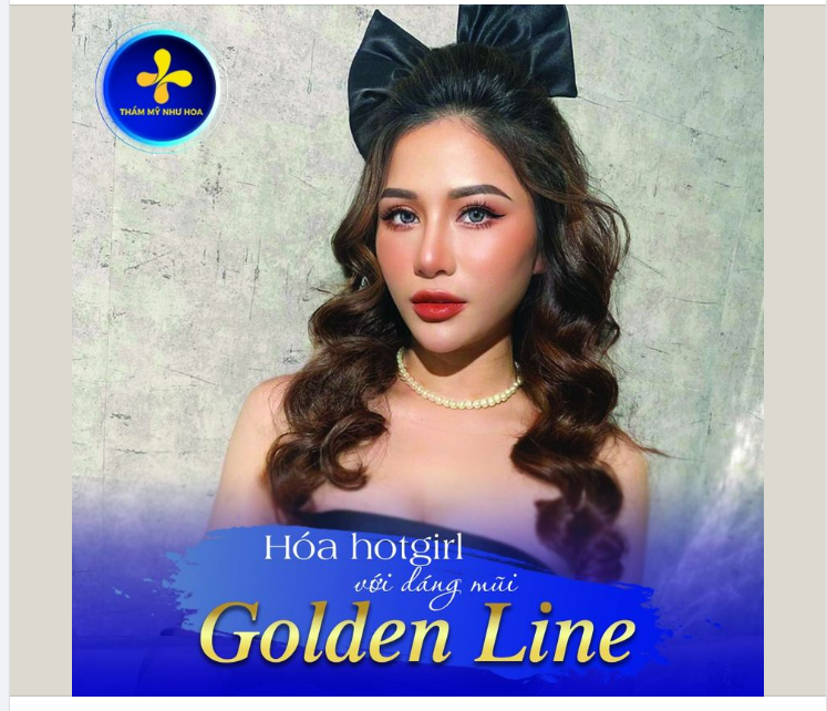 Hóa thành HOT GIRL với dáng mũi GOLDEN LINE