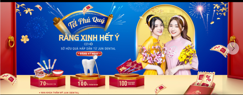 TẾT PHÚ QUÝ - RĂNG XINH HẾT Ý