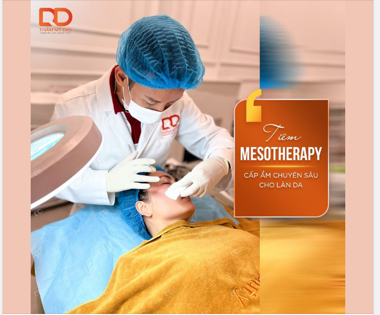 Tiêm Mesotherapy - Cấp ẩm chuyên sâu cho làn da