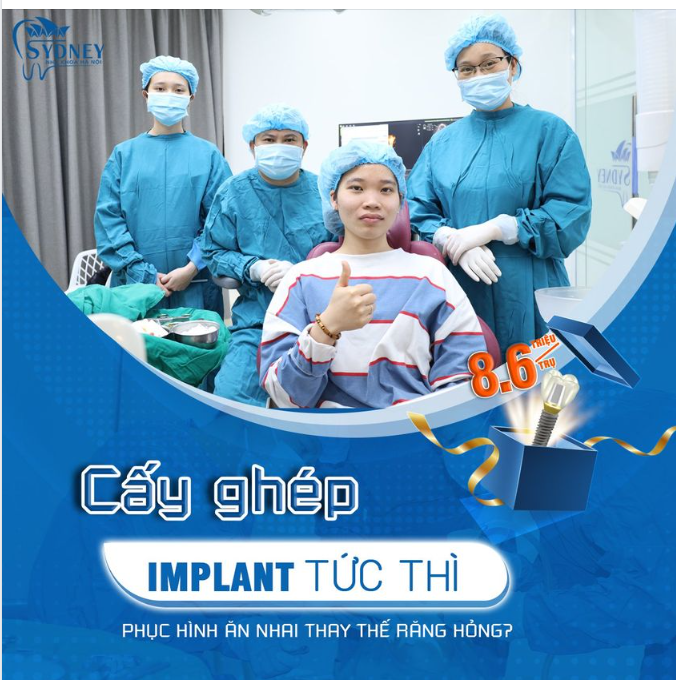 Cấy ghép Implant tức thì là gì?