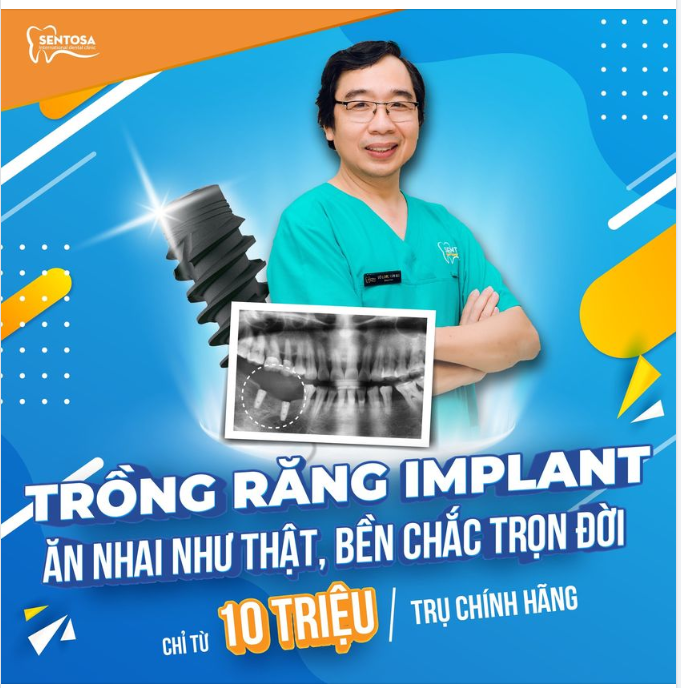 TRỒNG RĂNG IMPLANT - BỀN CHẮC TRỌN ĐỜI
