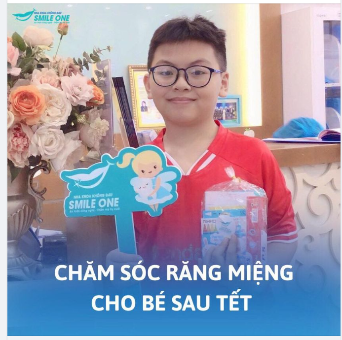 CHĂM SÓC RĂNG MIỆNG CHO BÉ SAU TẾT