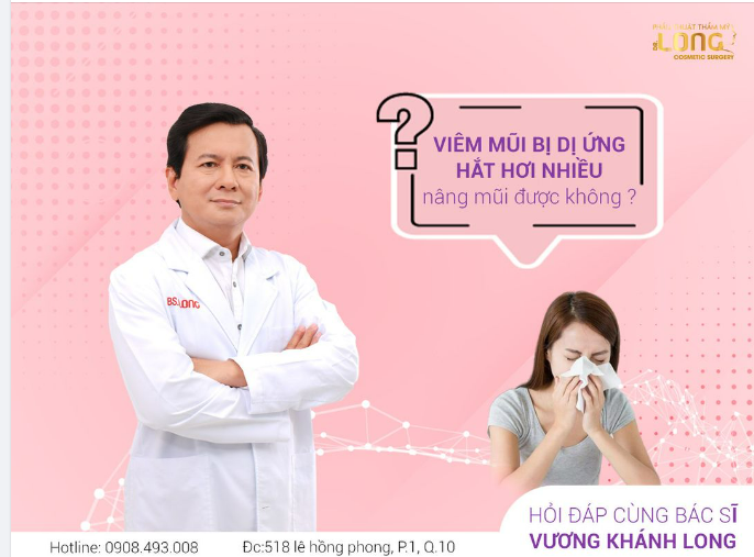 VIÊM MŨI DỊ ỨNG - HẮC XÌ LIÊN TỤC VÀO MÙA LẠNH LIỆU CÓ THỂ NÂNG MŨI ĐƯỢC KHÔNG BÁC SĨ ƠI???