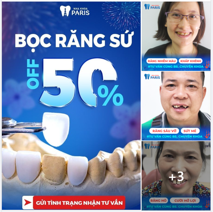 TRỢ GIÁ 50% DÀNH RIÊNG CHO KH
