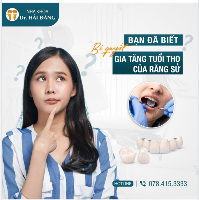 Hãy cùng Nha Khoa Hải Đăng tìm hiểu cách bảo quản răng sứ để tuổi thọ răng sứ lâu nhất nhé!