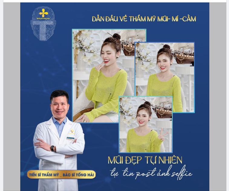 Mũi tẹt nên “chụp góc nào cũng xấu”
