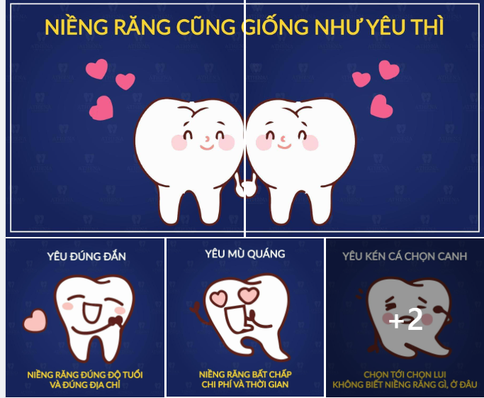 Trên thế gian này có trăm ngàn kiểu yêu đương khác nhau, niềng răng mà cũng giống như yêu thì sẽ ra sao nhỉ?