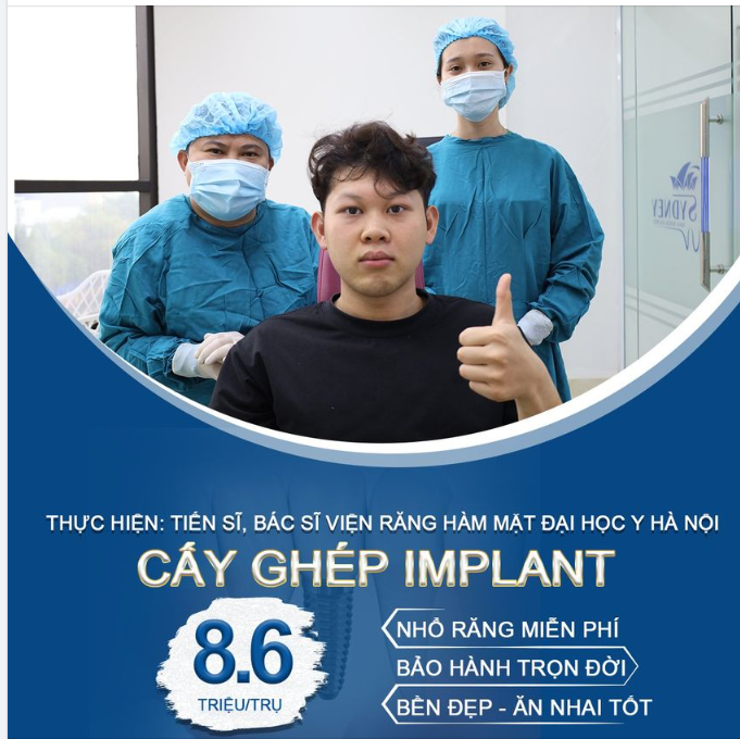Lợi ích của trồng răng implant