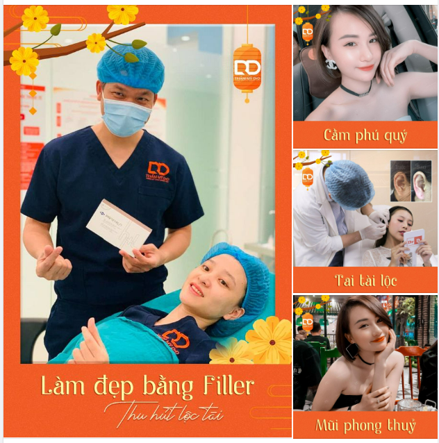 TẠO HÌNH VỚI FILLER - ĐỔI VẬN, ĐÓN LỘC TÀI