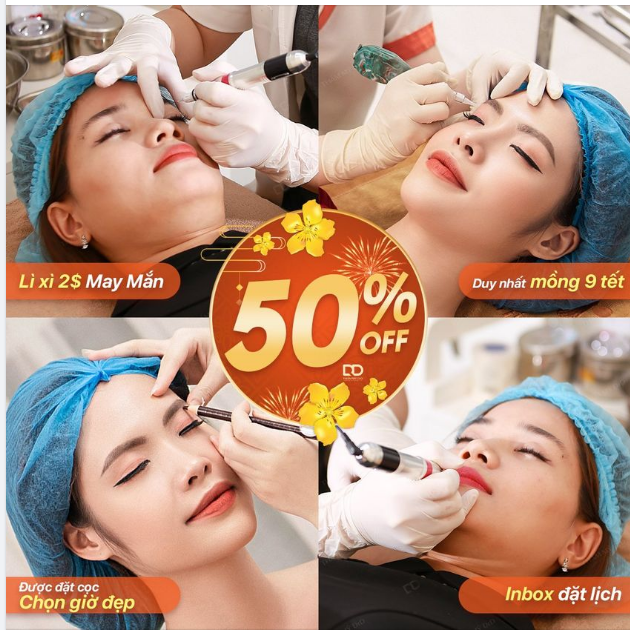 CƠ HỘI 1 NĂM 1 LẦN VÀO DỊP KHAI XUÂN THẨM MỸ DRD.
