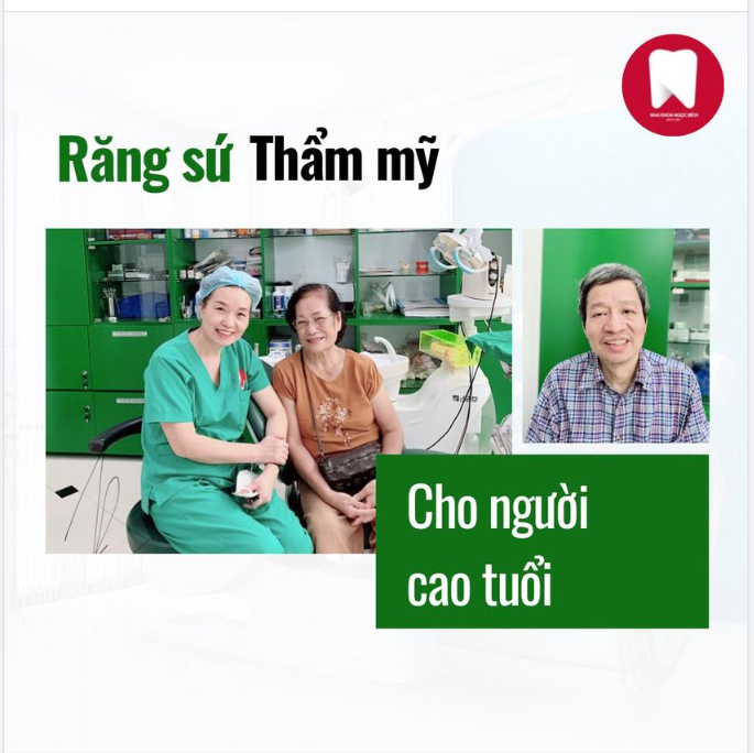 NGƯỜI CAO TUỔI CÓ THỂ THẨM MỸ RĂNG SỨ KHÔNG?